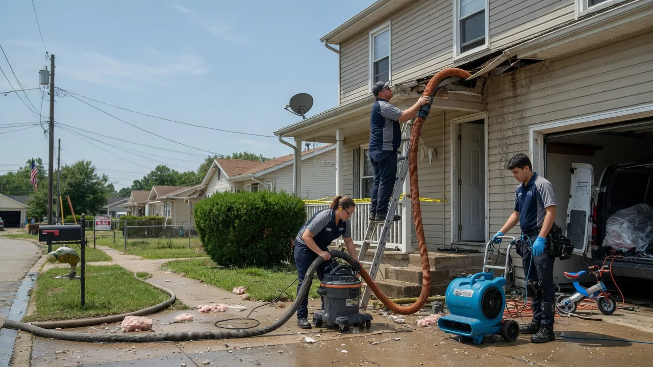 Water Damage Restoration in Midlothian, MD near me